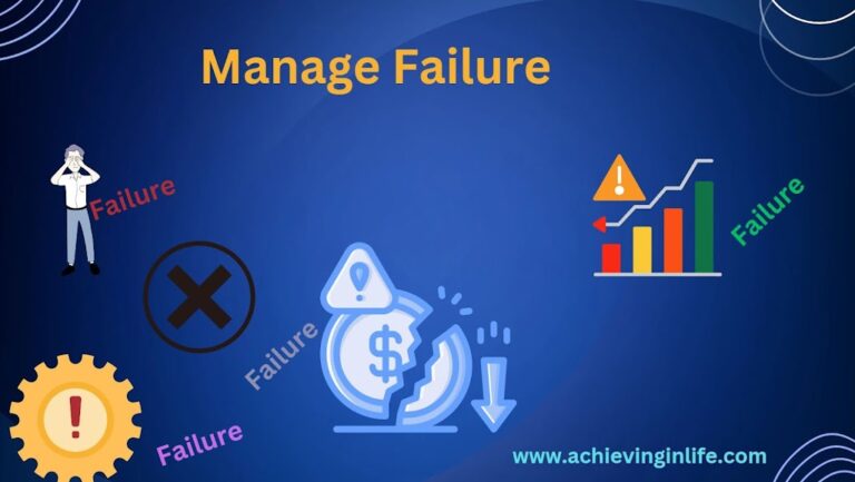 7 ways to handle failure in life
