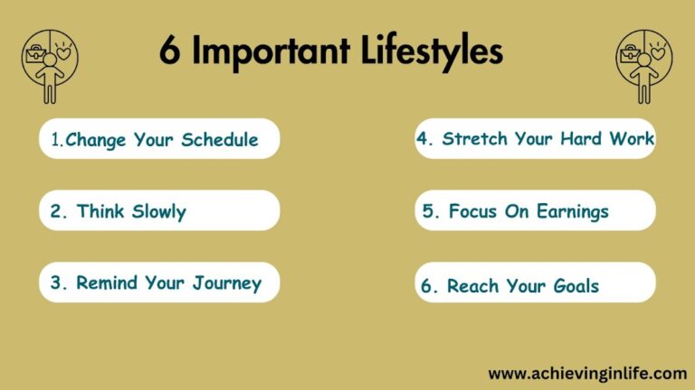 What Are The Six Important Lifestyles Nowadays?