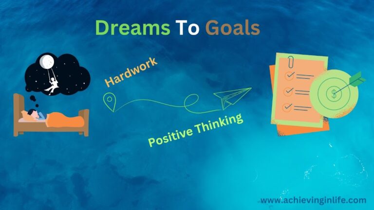 8 Steps To Turn Your Dreams Into Successful Achievements