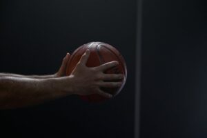 a person holding a basketball decision making